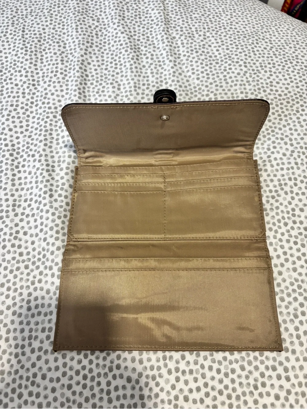 Source Unknown buckle wallet featuring